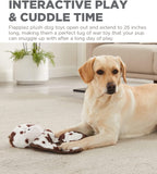 Outward Hound Charming Pet Cuddle Tugs Cow Plush Squeaky Dog Toy