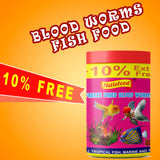 Hallo Feed Freeze Dried Blood Worm