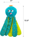 Outward Hound Silly Legz Octopus Plush Puzzle Dog Toy - Blue