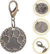 Smarty Pet Round Shape Tag Cum Collar Charm