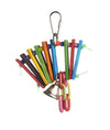 Pets Empire Wooden Accordion Bird Toy with Bell