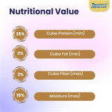 Twistix : Small Wheat-Free Dental Chews – Peanut & Carob Flavour Dog Treats (Jar)