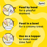 Temptations : Creamy Purrree Chicken & Tuna Flavour Cat Treats - 4 Pcs (12g Each)