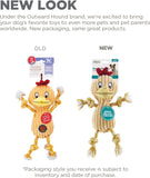 Outward Hound Ranch Roperz Chicken Plush Squeaky Dog Toy - Yellow