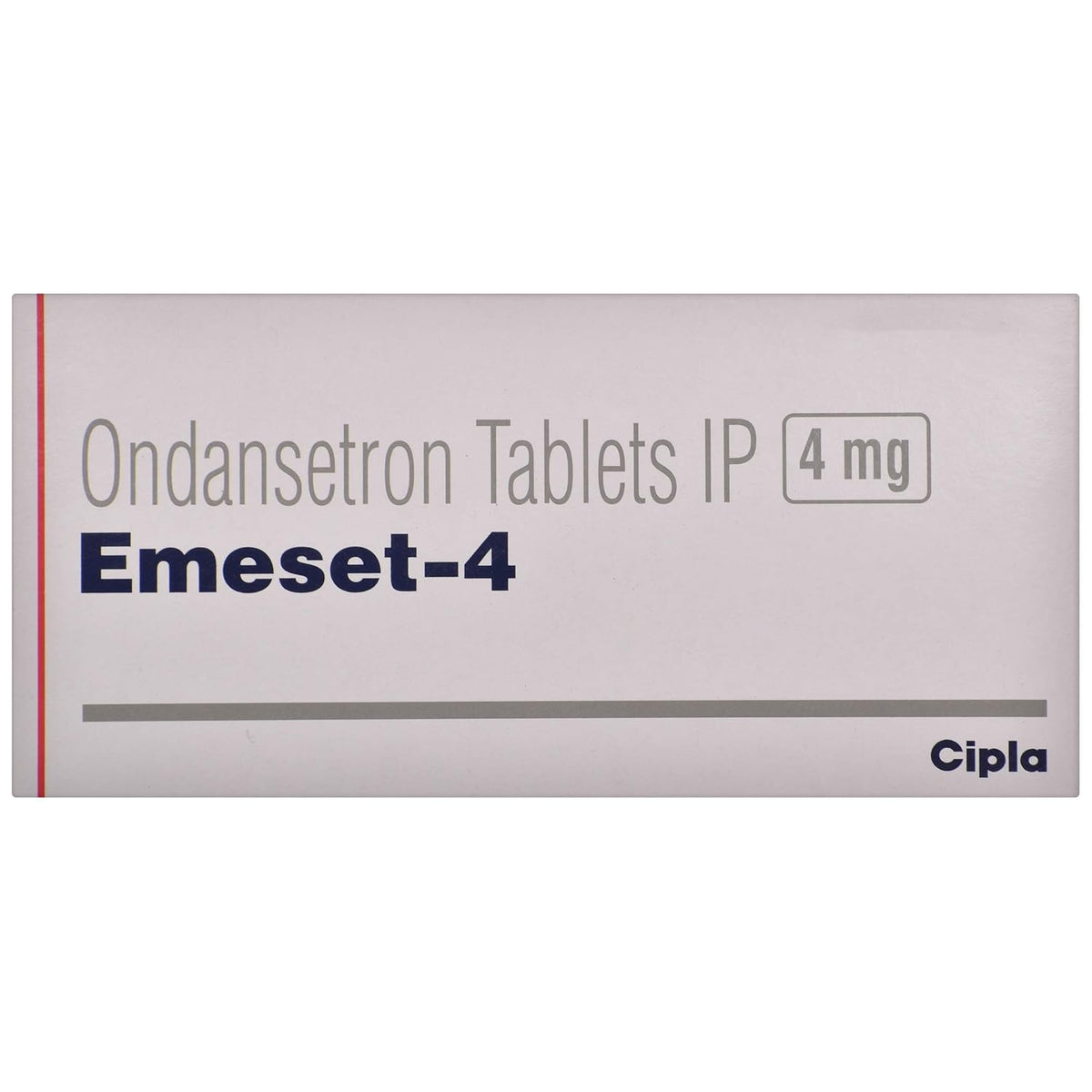 Cipla Emeset 4mg Tablet