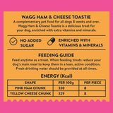 Wagg : Tasty Chunks with Ham & Cheese Toastie Dog Treats