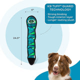 Outward Hound Durablez Blue Snake Dog Toy