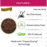 Hallo Feed Freeze Dried Blood Worm