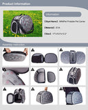 Smarty Pet Foldable Foam Pet Carry Bag Travel Shoulder Handbag