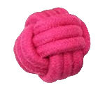 Speedy Pet Rope Ball Pink