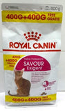 Royal Canin Savour Exigent Adult Cat Dry Food (400 gms + 400 gms) Free Gratis