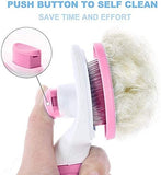 Petropolis Self Cleaning Slicker Brush for Dogs and Cats