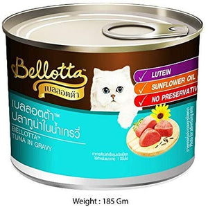 Bellotta Tuna in Gravy Cat Wet Food Tin – 185g