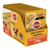 Pedigree Adult Pouch With Chicken & Vegatables In Gravy (Pouch)