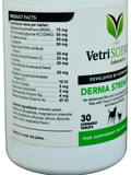 VetriScience Derma Strength Chewable Tablets for Dogs & Cats
