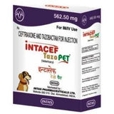 Intas Intacef Tazo Pet Injection For Dogs - 562.50 mg