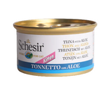 Schesir Tuna Whole Meat & Rice With Aloe In Gel Kitten Tin