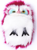 Super Cat Real Fur Owl Plush Toy