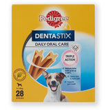 Pedigree Dentastix Daily Oral Care Small (4 X 7 PC OF 110 G) - 28 PCS - Ecom Pack