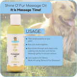 Papa Pawsome Shine O Fur Massage oil