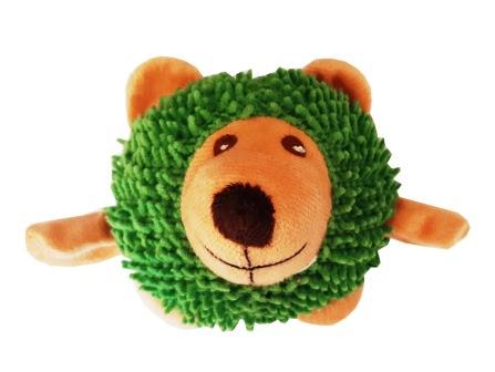 Pets Empire Plush Pet Chew Squeak Dog Toy - Green