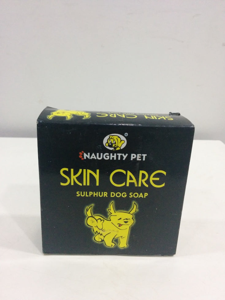 Naughty Pet Skin Care Sulphur Dog Soap
