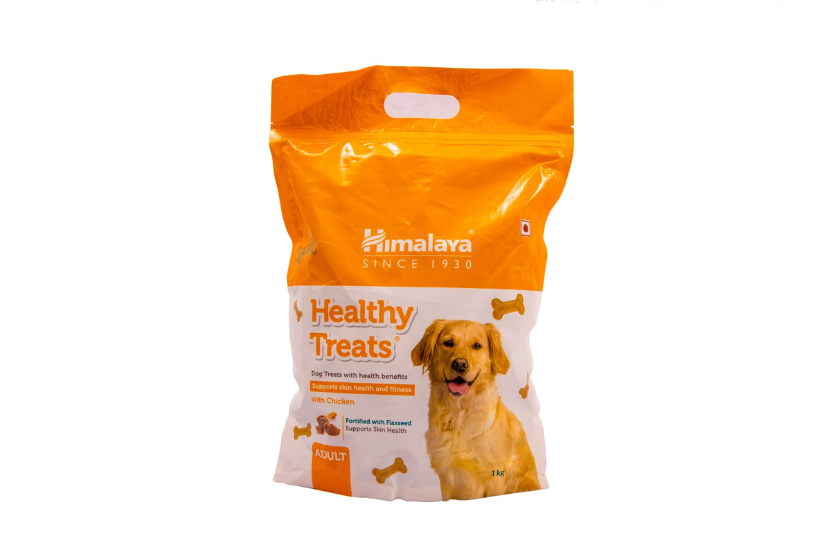 Himalaya Healthy Treats With Chicken For Adult Dog - 1 kg -(Pack of 3)