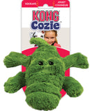 Kong Cozie Alligator Squeaks Dog Toy