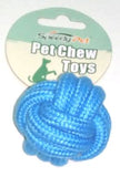 Speedy Pet Rope Ball Blue