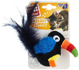 Gigwi Melody Chaser Motion Activated Toucan with Sound Chip Cat Toy