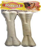 Royal Natural Raw Hide Bone 8"