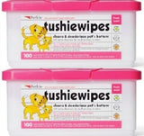 Petkin Tushiewipes Cleans & Deodorizes