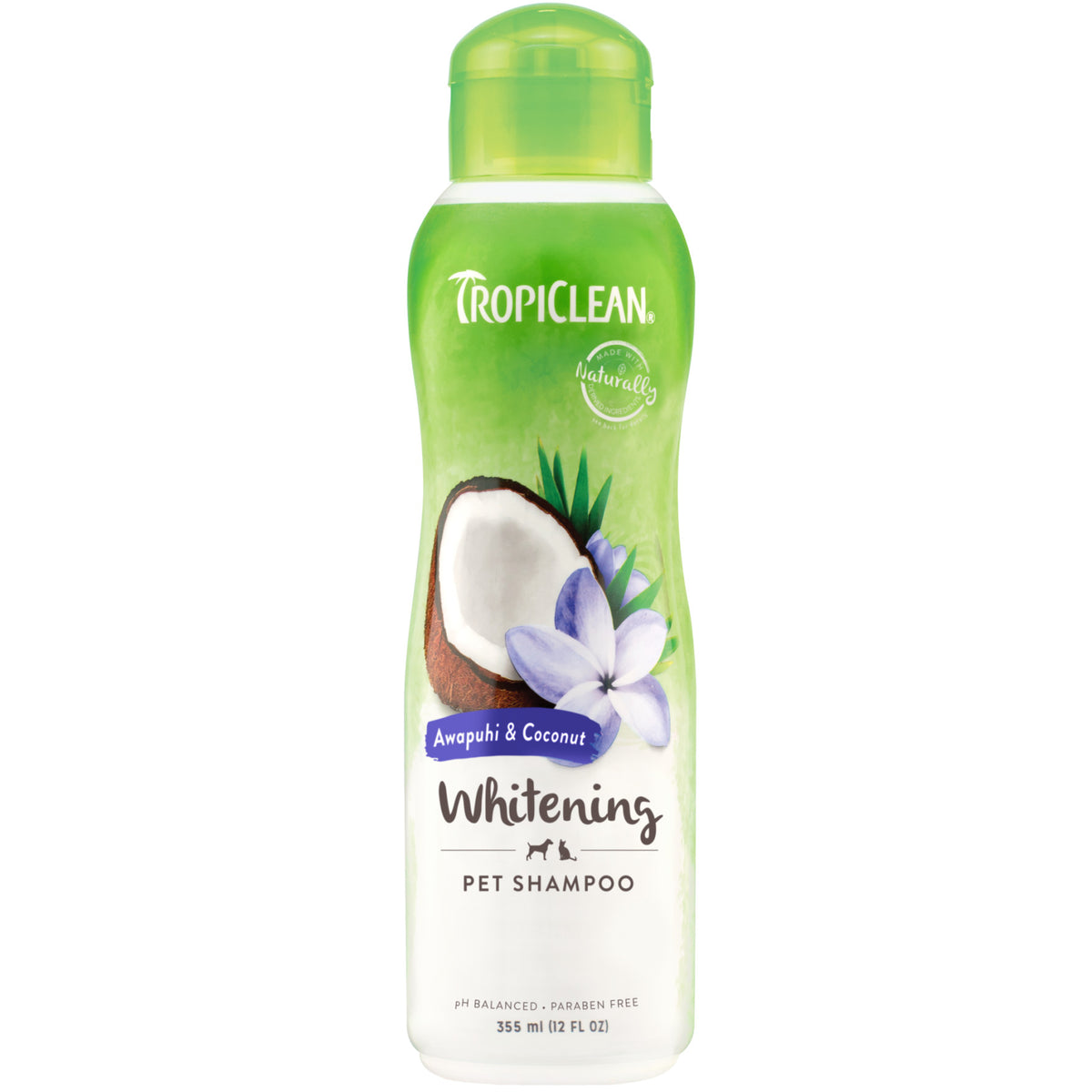 Tropiclean Whitening Awapuhi & Coconut Dogs & Cats Shampoo