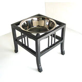 Pets Empire T-Bar Metal Single Diner Bowl For Dogs