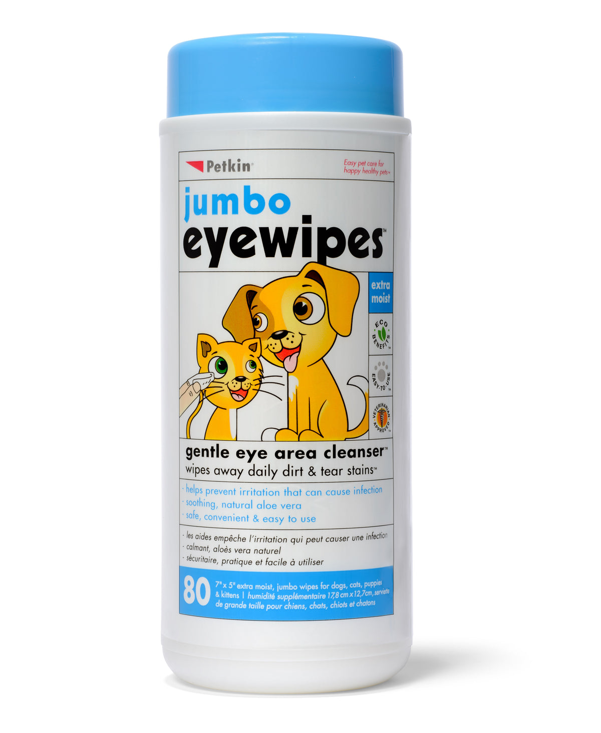 Petkin - Jumbo Eye Wipes