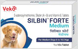 Veko Silybin Forte With Vitamin E Tablets for Medium Dogs