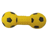 Petsetgo Sports Dumbell Squeaky Toy