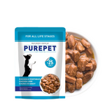 Purepet Chicken & Vegetable Chicken Liver Chunks In Gravy Adult Dog