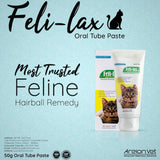 Areion Vet - Feli-Lax - Natural Laxative Hairball Remedy for Cats - Tuna Flavor