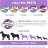 Bark Butler Chu The Bone Dog Toy (Color May Vary)