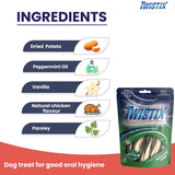 Twistix : Small Wheat-Free Dental Chews – Vanilla Mint Flavor Dog Treats