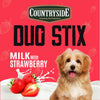 Taiyo Countryside Milk with Strawberry Duo Stix Dog Treats