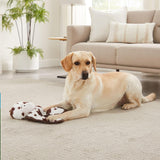 Outward Hound Charming Pet Cuddle Tugs Cow Plush Squeaky Dog Toy