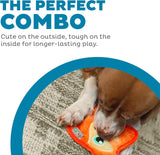 Outward Hound Invincibles Durablez Fox Dog Toy - Orange