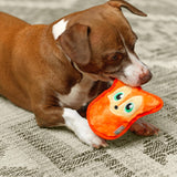 Outward Hound Invincibles Durablez Fox Dog Toy - Orange