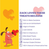 Capt. Zack : 24 Carrot Feast Chicken & Carrot Jerky Dog Treats