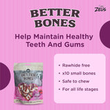 Zeus Better Bones Soft Dog Treats – Duck & Cranberry