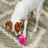 Outward Hound Durablez Pig Plush Dog Toy - Pink