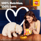 Pedigree Puppy Pouch Chicken, Liver & Vegetable Chunks In Gravy