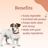 Dogaholic Superbone All Natural Almond Oil Knotted Dog Treats